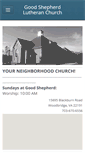 Mobile Screenshot of goodshepherdwoodbridge.org