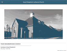 Tablet Screenshot of goodshepherdwoodbridge.org